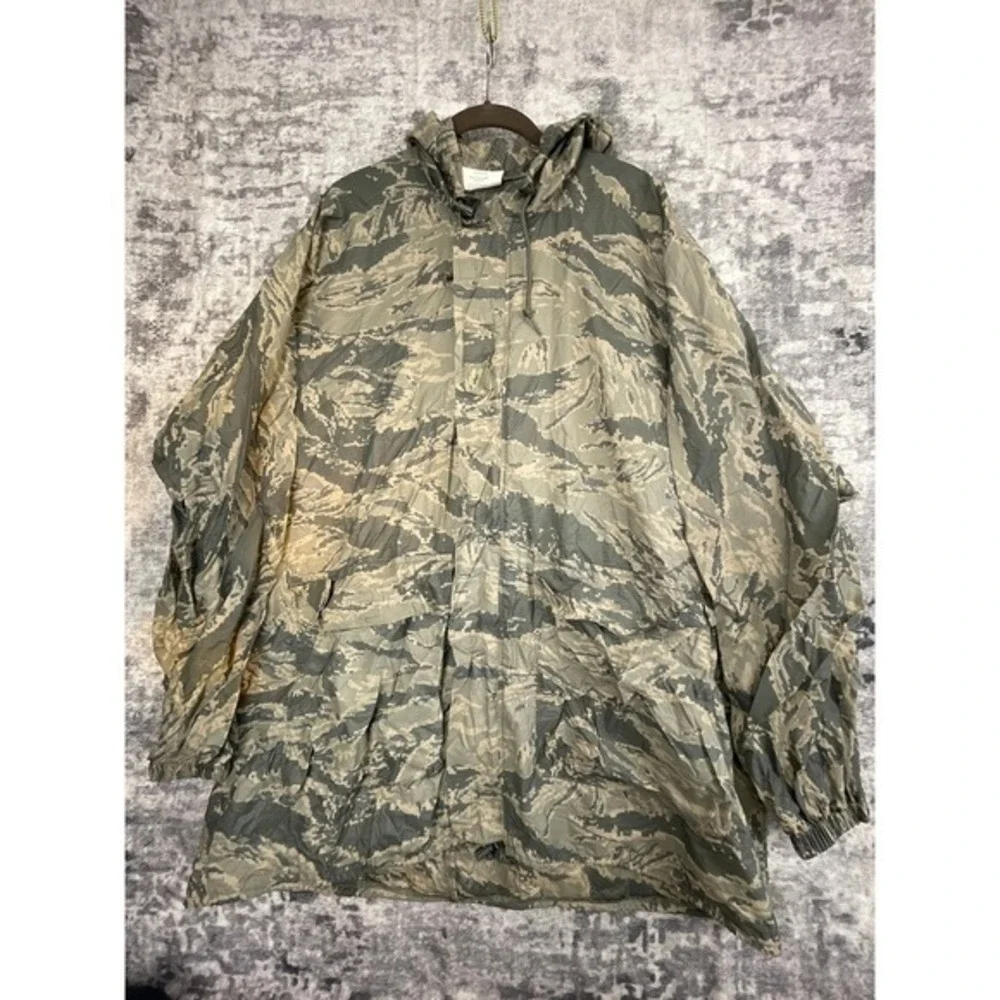 Dakota Outerwear Co Mens XL Camo Jacket Military Air‎ Force ABUTop Layer